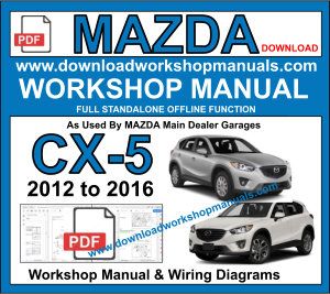 Mazda CX5 Workshop Repair Manual pdf